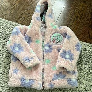 Disney princess reversible fleece coat